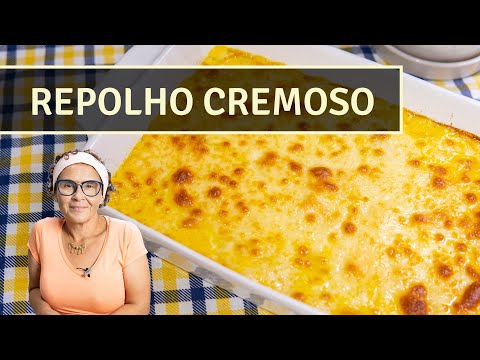 REPOLHO SEM GRAÇA NUNCA MAIS! O MELHOR REPOLHO CREMOSO GRATINADO!