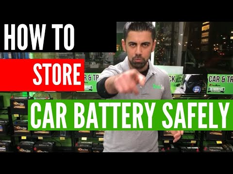 How To Store Car Battery & Charger To Use (6 EASY TIPS)
