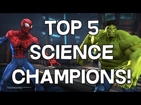 Top 5 Science Champions! - Patch 12.0.1 - Marvel Contest Of Champions