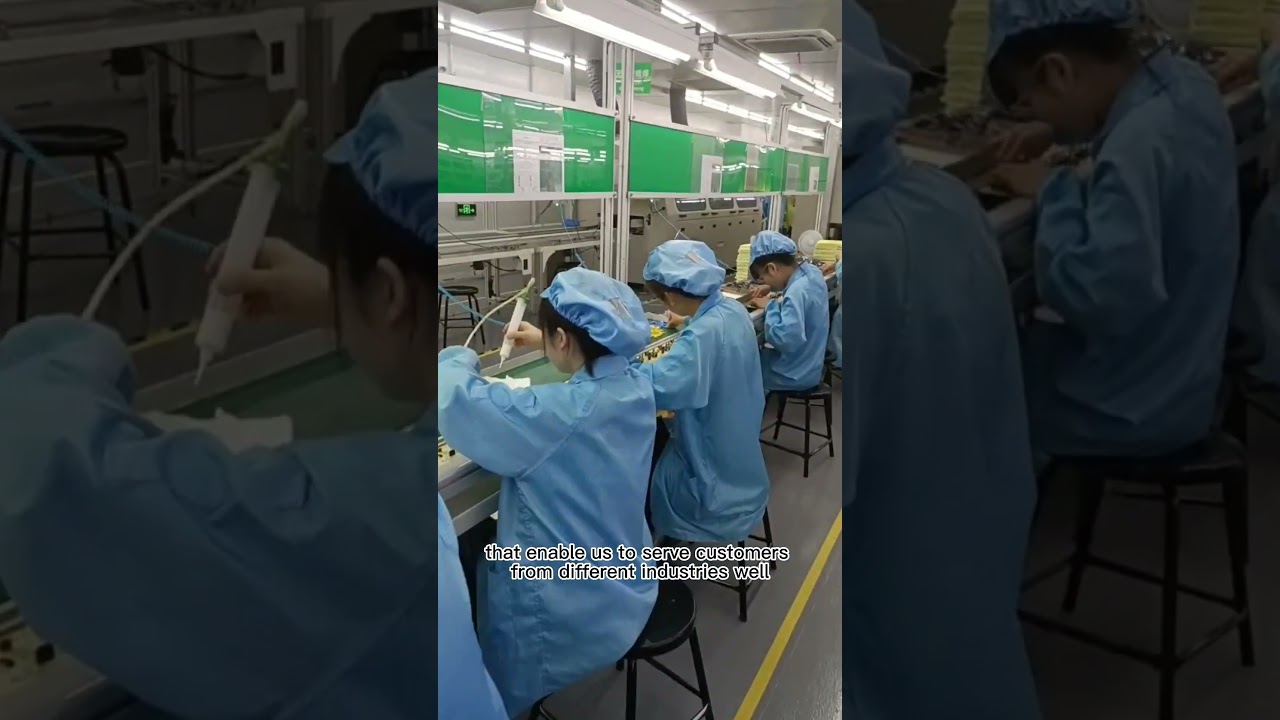 PCB THT assembly line