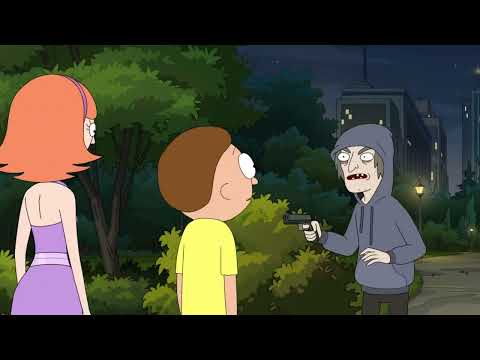 Gun to shoot bad people :Rick And Morty (season 7, episode 6)