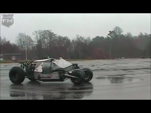 Tumbler & Batpod from Batman Begins/ Dark Knight - making of - Christopher Nolan, Nathan Crowley