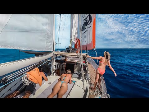 Sailing to Panama!  5 Semi-adults, 1 Baby, and 1,000 NM ( Part 1 of 6)  SV Delos Ep 339