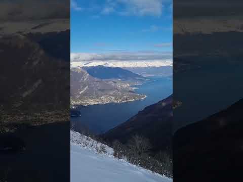 Monte San Primo and Lake of Como! ⛰️ #italy #mountains #lake #hiking #hikingadventures
