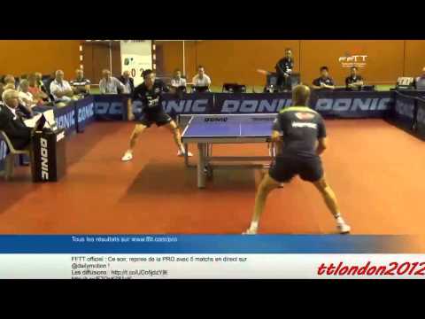 He Zhi Wen vs Jon Persson (French League 2015/2016)