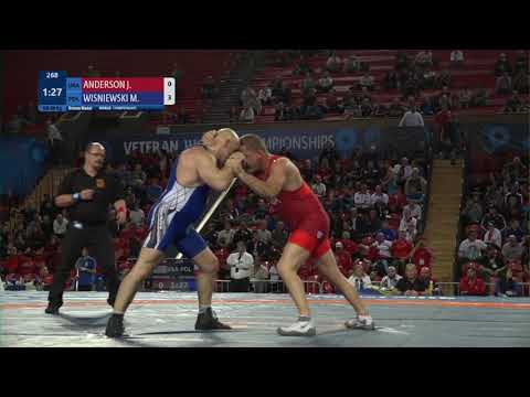 BRONZE GR - 88 kg: J. ANDERSON (USA) v. M. WISNIEWSKI (POL)