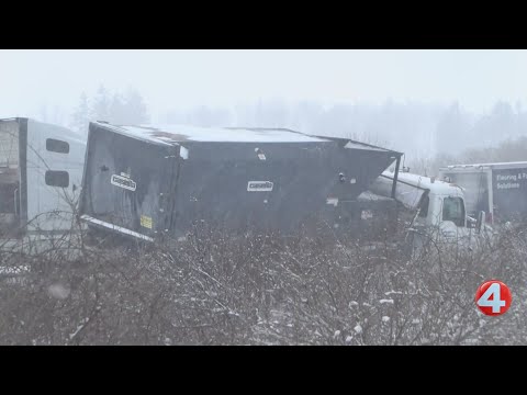 Over 100 vehicles involved in Thursday's crash on Thruway in Batavia