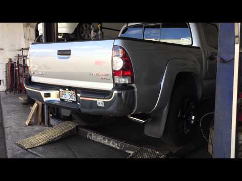 2013 Toyota Tacoma 2.7L 4 Cylinder with Borla Exhaust (After)