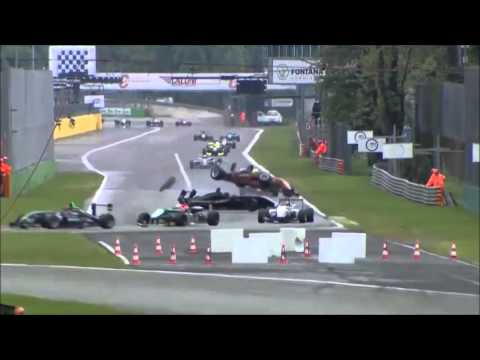 Formula 2 Monza 2016 All Crashes and Fails