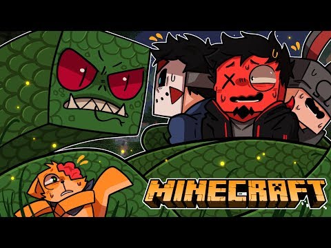 CaRtOoNz - WE TRAVELED TO THE TWILIGHT FOREST! | Minecraft (w/ H2O Delirious, Ohm, & Squirrel)
