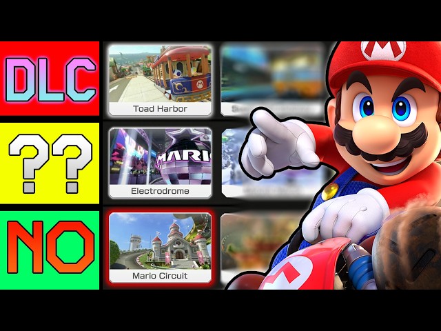 Which Mario Kart 8 Deluxe Tracks are POSSIBLE for Mario Kart World DLC?
