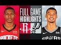 Game Recap: Spurs 117, Rockets 103