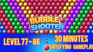 Shoot Bubble Gameplay | Bubble Shooting Game | Gaming Level 77 - 86 | Android Game | Bubble Shooter