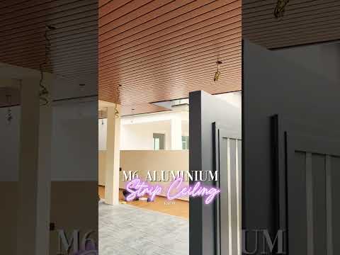 M6 ALUMINIUM STRIP CEILING @ KAPAR