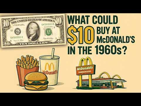 What Could $10 Buy at McDonald's in 1960s?