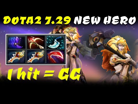 Dota 2 7.29 NEW hero DAWNBREAKER guide by Goodwin. Dota 2 Fun Play