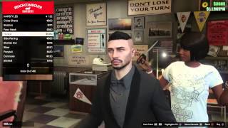 How Change Your Hair Color And Eyes GTA 5 Online Next Gen Xbox One,PS4