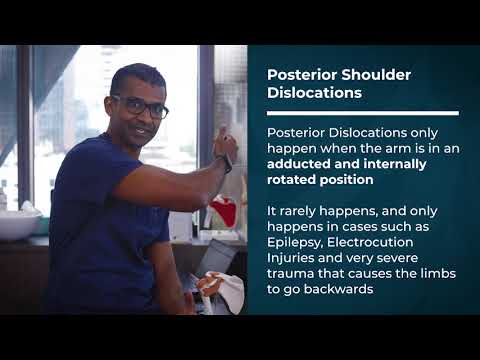 The Difference Between Posterior & Anterior Shoulder Dislocation