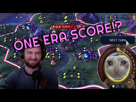 DEITY Golden Era with no Districts/Wonders is I M P O S S I B L E - Civ 6 Bull Moose Teddy pt. 1