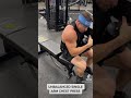 PR on Unbalanced Single Arm Chest Press