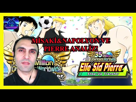 MISAKI & NAPOLYON VE PIERRE ANALİZ ! | NE YAPMAYA ÇALIŞIYORSUN KLAB? | CAPTAIN TSUBASA DREAM TEAM