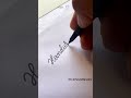 Cursive Handwriting using Ball pen #shorts #cursive