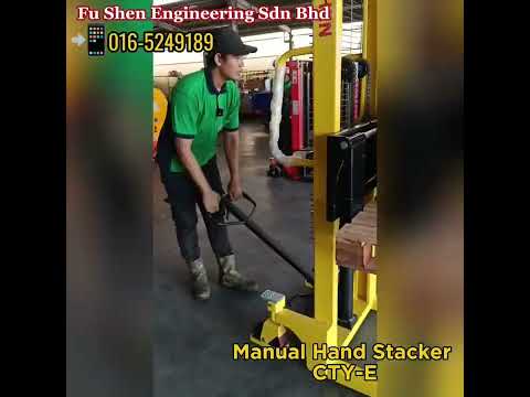 FUSHEN Manual Hand Stacker 1-2Ton #best price 