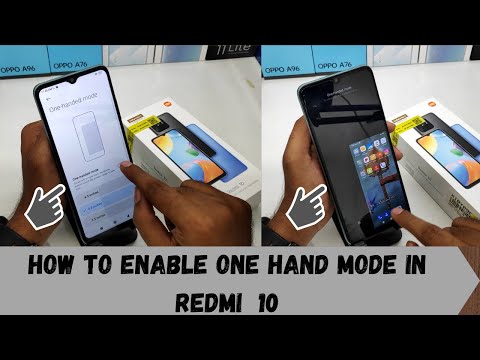 How to Set one Hand Mode in REDMI 10| How To Enable One Handed Mode On Xiaomi Redmi 10