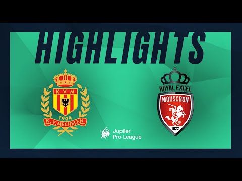 KV Mechelen - RE Mouscron hoogtepunten
