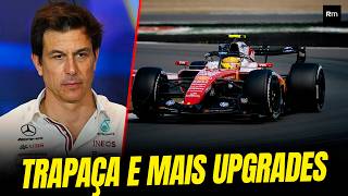 TRETA! WOLFF SUGERE TRAPAÇA DA FERRARI, MAS VERMELHOS TERÃO MAIS UPGRADES GRANDES EM BREVE