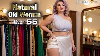 Natural Older Women Over 55 - 5 Wrap Skirt Tips for Older Women That Make You Look Elegant