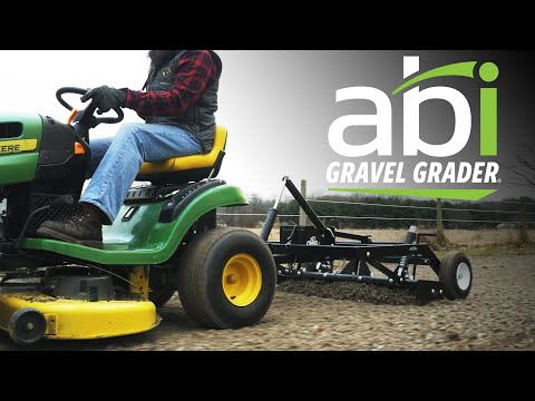 ABI Gravel Grader – Driveway Grader for the Ride-On Mower