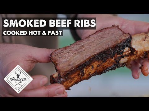 Juicy And Tender Beef Short Ribs Cooked Hot And Fast!