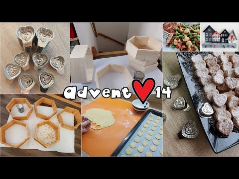 Advent 14 - mandlová srdíčka aj.