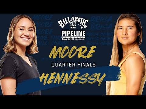 C.Moore vs. B.Hennessy Billabong Pro Pipeline - Quarterfinals Heat Replay