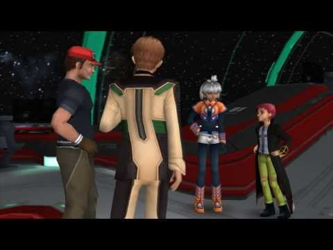 Xenosaga Episode I HD Cutscene 088 - Meeting the Little Master - ENGLISH