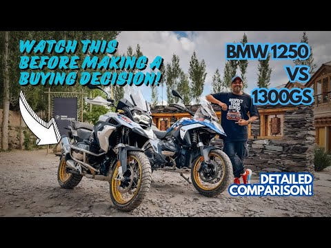 The ULTIMATE BMW GS Model Comparison - R 1300 GS vs R 1250 GS - most detailed video on the internet!