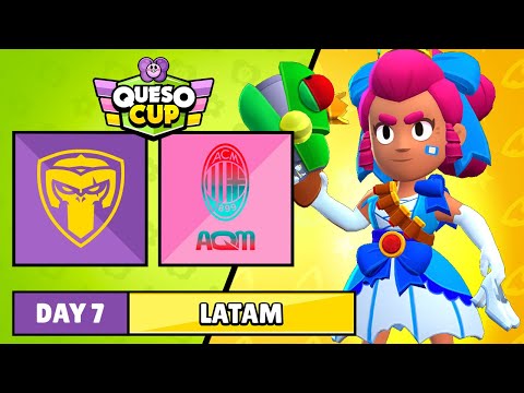 ARENA QUESITO vs AC MILAN QLASH | DÍA 7 LATAM | SPRING SPLIT QUESO CUP EDITION | Brawl Stars