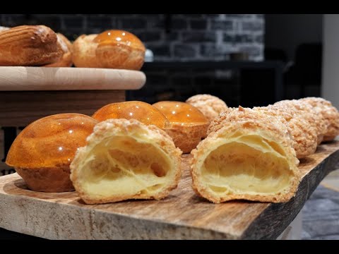RECETTE TECHNIQUE - LES SECRETS DE LA PÂTE A CHOUX + craquelin et caramel. Comment réussir les choux