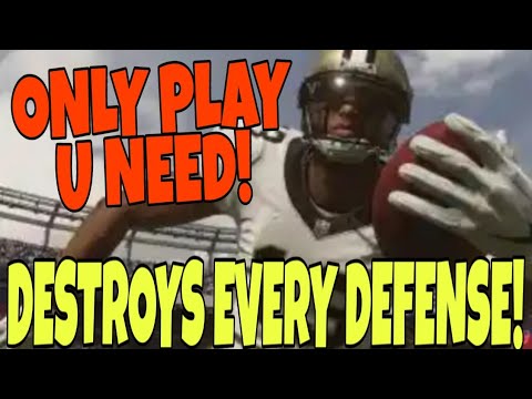 MOST EXPLOSIVE MONEY PASS PLAY IN MADDEN 20! 1 EASY ADJUSTMENT BEATS EVERY DEFENSE! MADDEN 20 TIPS