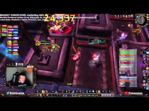 Nihilum vs Mythic Hans'gar & Franzok BRF - Fire Mage PoV