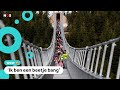 Hier hangt de langste loopbrug ter wereld