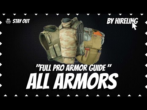 All Armor Guide in game [Stay Out] [Stalker Online] #armor #guide