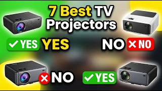 ✅Top 6 Best TV Projectors of 2026 (Cinematic 4K Home Theater)