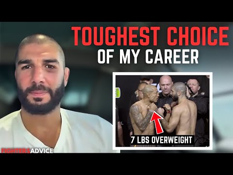 Why Aieman Zahabi Still Fought Jose Aldo When He Was 7 lbs Overweight