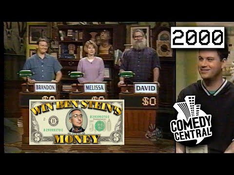 Win Ben Stein's Money Comedy Central Jimmy Kimmel Brandon, Melissa, David Full Ep w Commercials