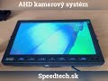 AHD kamerový systém 12V/24V - AHD kamera + 10,1" LCD monitor (4-PIN) - Video Youtube