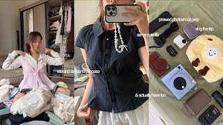 pack with me ☆ camera, travel vlogging essentials, outfits planning