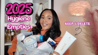 Beauty Empties 2025! Skincare, Bodycare, & Makeup Products I've Used Up + Items I WON'T Repurchase