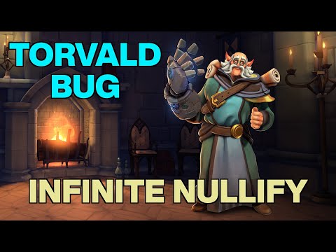 Paladins Torvald bug: Infinite Nullify